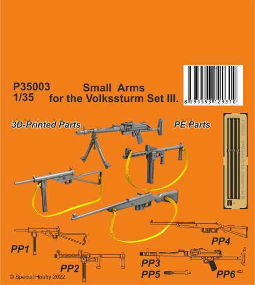 CMK 129-P35003 Small Arms for the Volkssturm Set III.