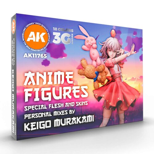 AK Interactive AK11765 3GEN ANIME FIGURES - SPECIAL FLESH AND SKINS - SIGNATURE SET BY KEIGO MURAKAMI