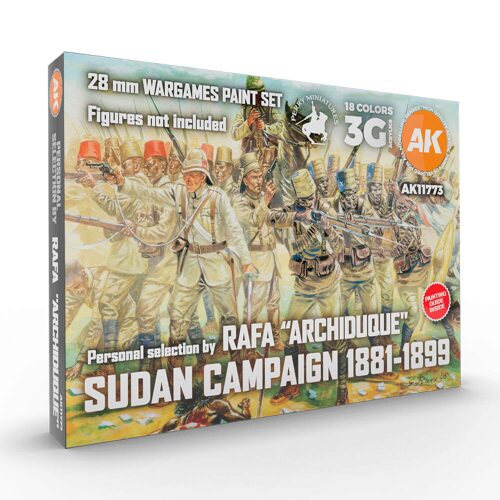 AK Interactive AK11773 3GEN SUDAN CAMPAIGN 1881-1899 - SIGNATURE SET BY RAFA "ARCHIDUQUE"