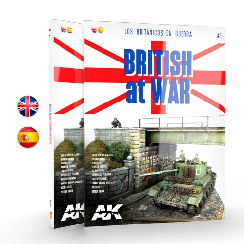 AK Interactive AK130001 BRITISH AT WAR - LOS BRITÁNICOS EN GUERRA - Bilingüe - VOL I