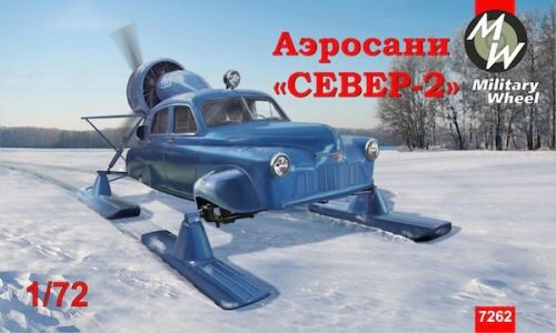 Military Wheels MW7262 Soviet aerosan"Sever-2" ("North-2")
