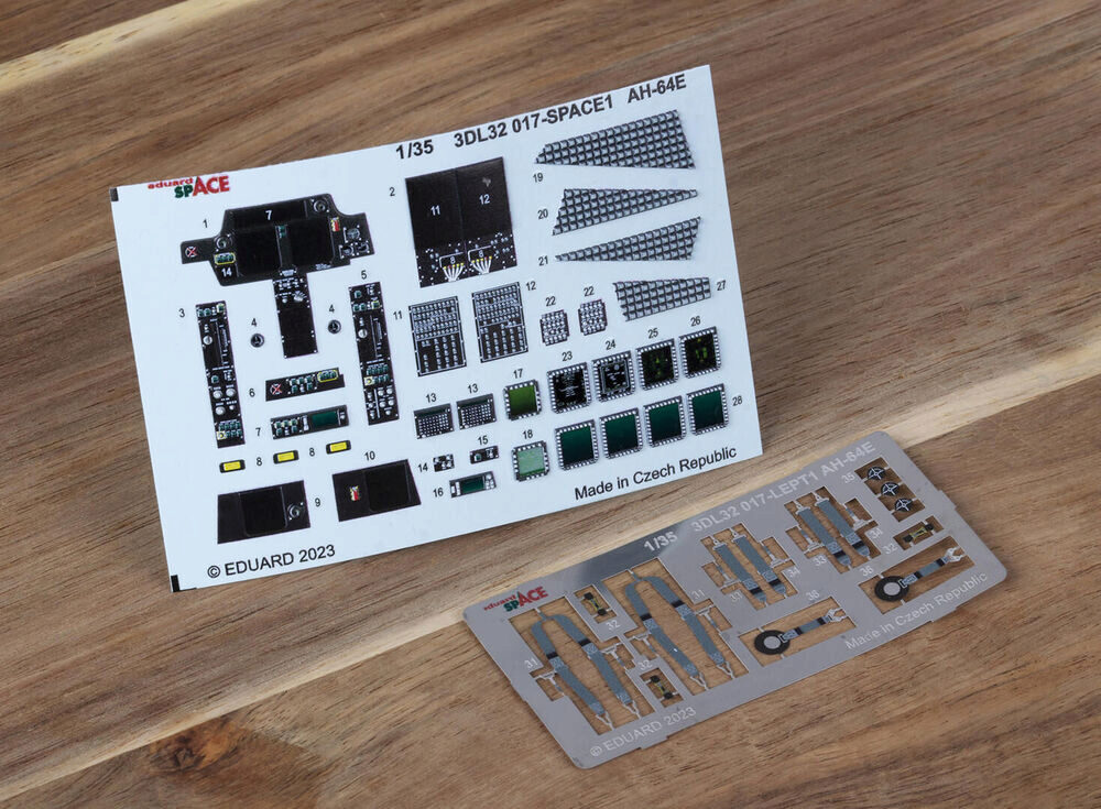 Eduard Accessories 3DL32017 AH-64E SPACE 1/35 TAKOM