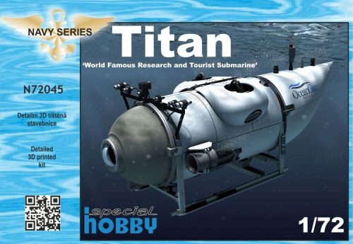 CMK N72045 Titan ‘World Famous Research and Tourist Submarine’ 1/72