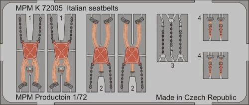MPM K72005 Italian seatbelts