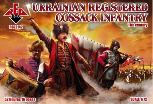 Red Box RB72142 Ukrainian registered cossack infantry, 17th century