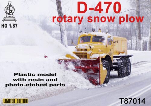ZZ Modell ZZ-T87014 D-470 rotary snow plow