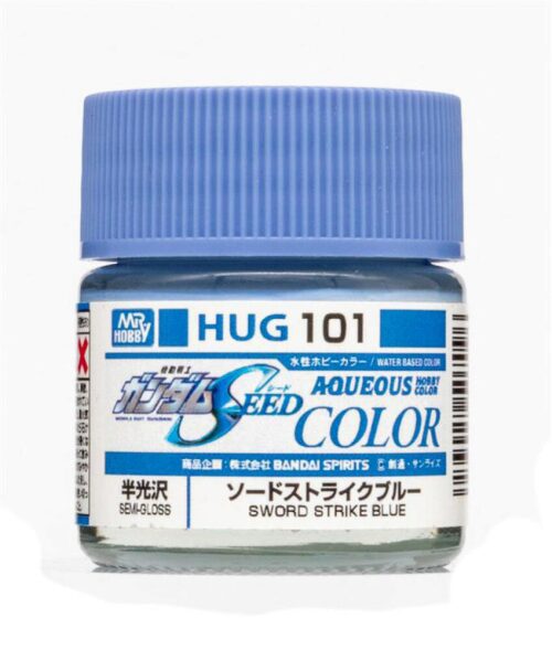 Mr Hobby - Gunze HUG-101 Mr Hobby -Gunze AQUEOUS GUNDAM COLOR (10ml) SWORD STRIKE BLUE