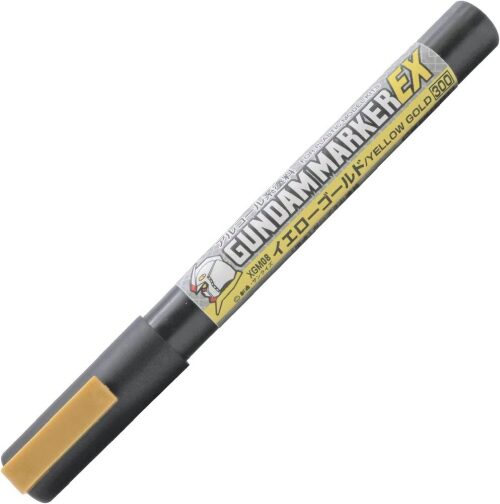 Mr Hobby - Gunze XGM-08 Mr Hobby -Gunze Gundam Marker EX Yellow Gold