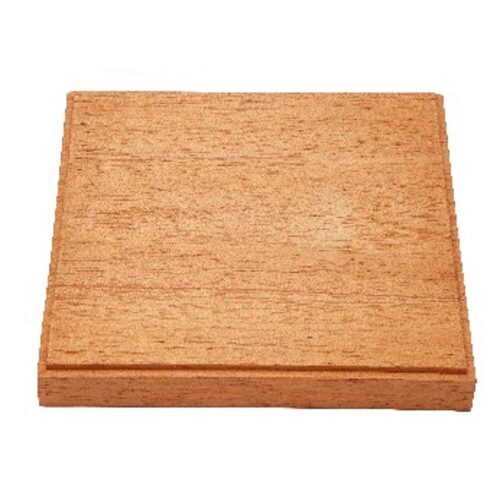 Mr Hobby - Gunze DB-007 Mr Hobby -Gunze Wooden Base 15cm Square