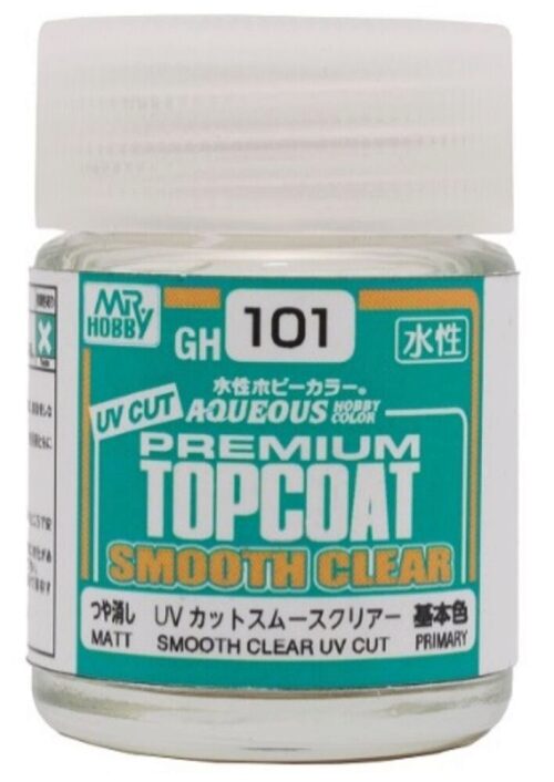 Mr Hobby - Gunze GH-101 Mr Hobby -Gunze Premium Top Coat Smooth Clear UV Cut (Matt)