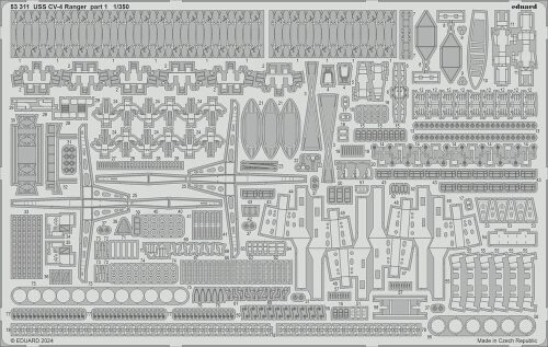 Eduard Accessories 53311 USS Ranger CV-4 part 1