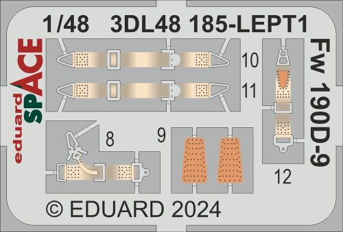Eduard Accessories 3DL48185 Fw 190D-9 SPACE 1048