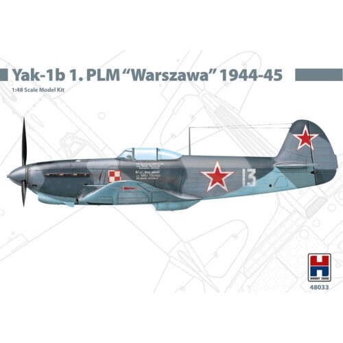Hobby 2000 H2K48033 Yak-1b 1. PLM Warszawa 1944-45