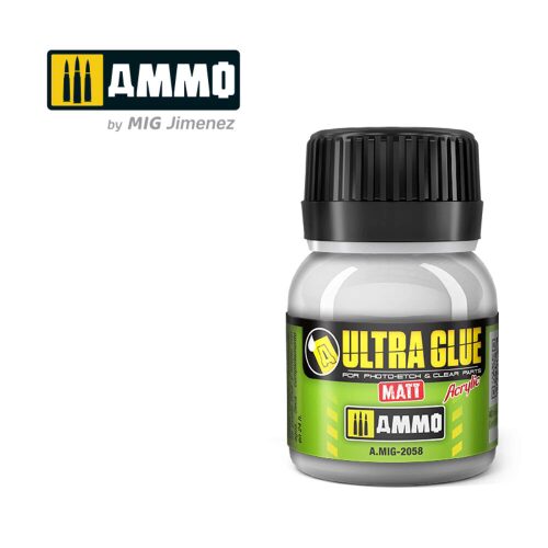 Ammo AMIG2058 Ultra Glue Matt for Photo-Etch and Clear Parts