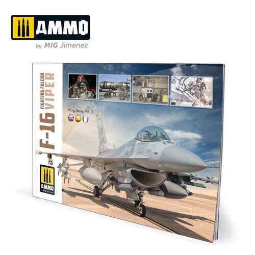 Ammo AMIG6029 F-16 Fighting Falcon / VIPER - VISUAL MODELERS GUIDE (English, Castellano, Italiano)