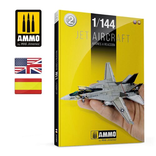 Ammo AMIG6147 Jet Aircraft 1/144 (English, Castellano)