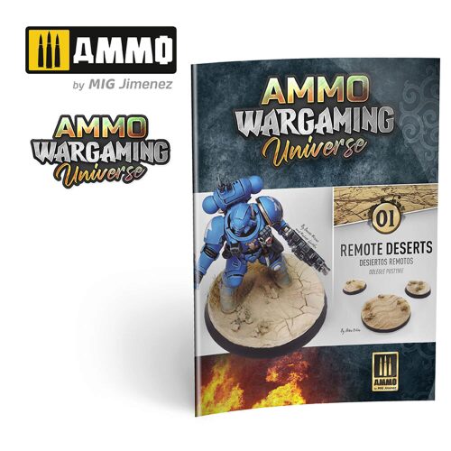 Ammo AMIG6920 AMMO WARGAMING UNIVERSE Book 01 - Remote Deserts (English, Castellano, Polski)