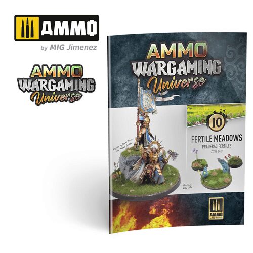 Ammo AMIG6929 AMMO WARGAMING UNIVERSE Book 10 - Fertile Meadows (English, Castellano, Polski)