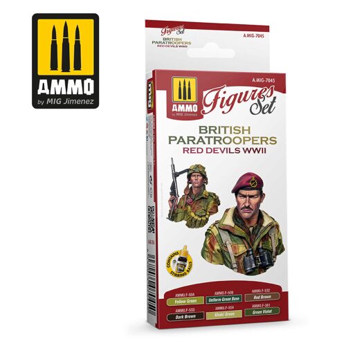 Ammo AMIG7045 British Paratroopers Red Devils WWII