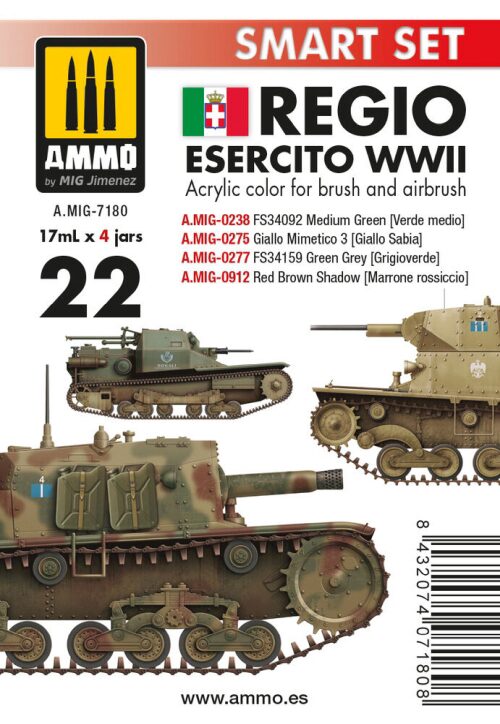 Ammo AMIG7180 Regio Esercito WWII