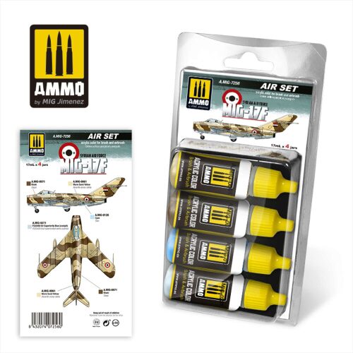 Ammo AMIG7256 MIG-17F SyrianAir Force Set