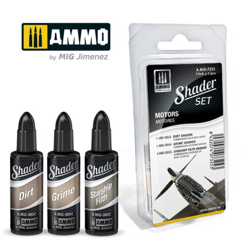 Ammo AMIG7325 SHADER Set Motors