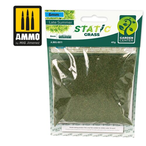 Ammo AMIG8811 Static Grass - Late Summer - 6mm