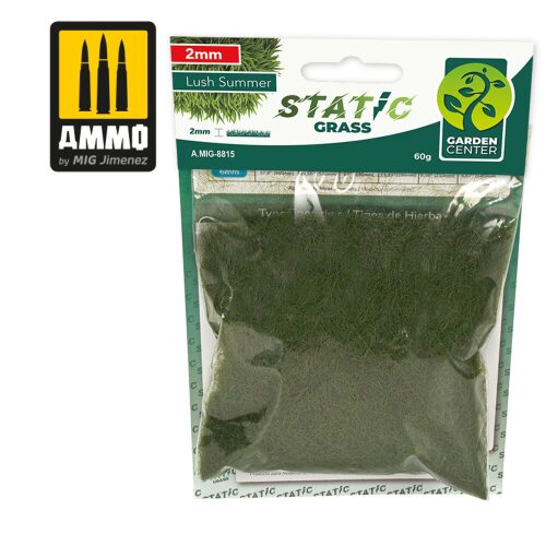 Ammo AMIG8815 Static Grass - Lush Summer - 2mm