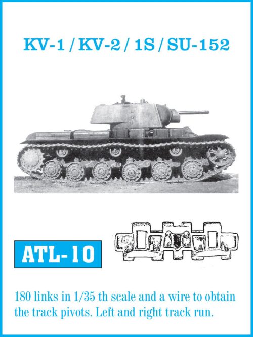 Friulmodel ATL-010 Metallketten für KV I/II