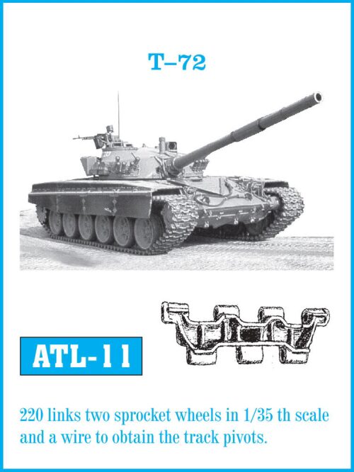 Friulmodel ATL-011 Metallketten für T 72