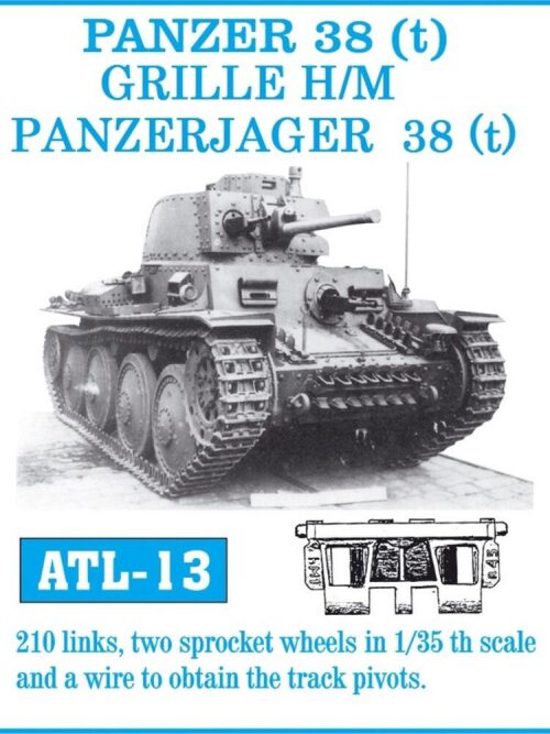 Friulmodel ATL-013 Metallketten für Pz 38 (t)