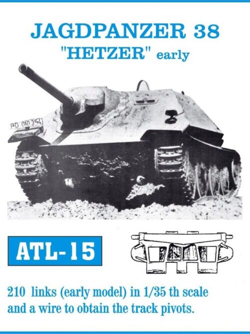 Friulmodel ATL-015 Metallketten für Jagdpanzer Hetzer