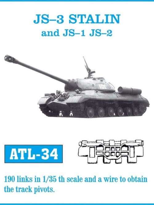 Friulmodel ATL-034 Metallketten für JS-III, JS-I, JS-II