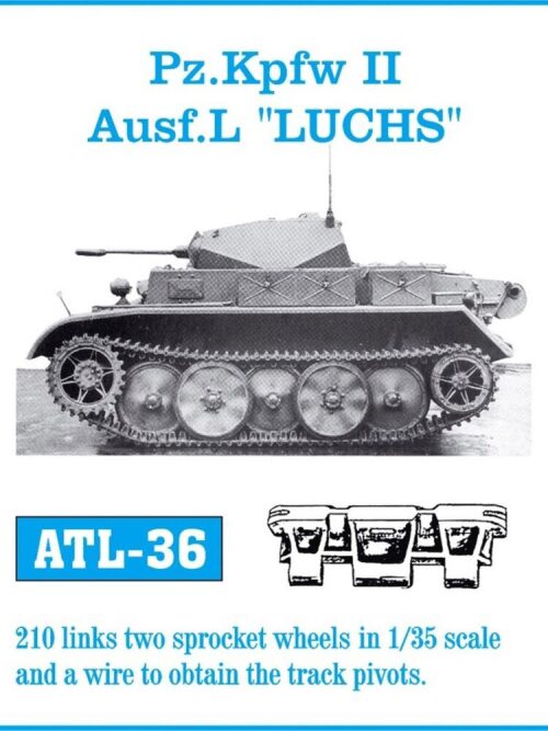 Friulmodel ATL-036 Metallketten für Pz.II Ausf.L Luchs