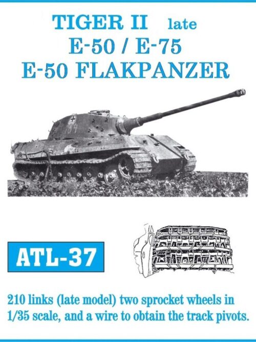 Friulmodel ATL-037 Metallketten für Tiger II late