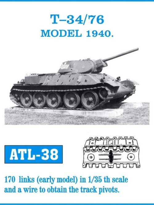 Friulmodel ATL-038 Metallketten für T-34/76