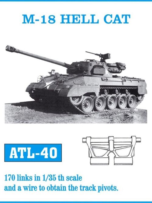 Friulmodel ATL-040 Metallketten für M-18 Hellcat