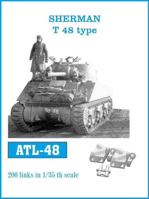 Friulmodel ATL-048 Metallketten für Sherman T 48 Type