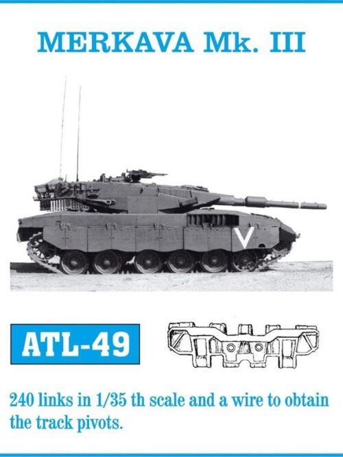 Friulmodel ATL-049 Metallketten für Merkava Mk.III