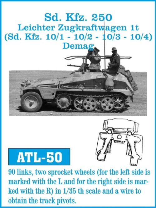 Friulmodel ATL-050 Metallketten für Sd.Kfz 250