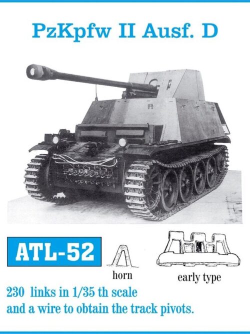 Friulmodel ATL-052 Metallketten für PzKpfw. Marder II Ausf.D Flammpz.II early