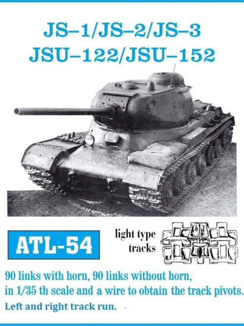 Friulmodel ATL-054 Metallketten für JS-I + II + III/ JSU-122/152