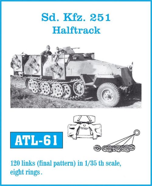 Friulmodel ATL-061 Metallketten für Sd.Kfz.251 Halftrack