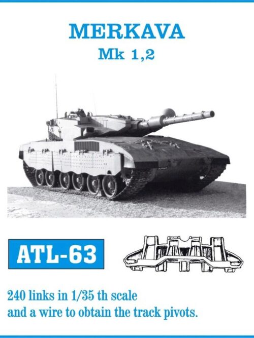 Friulmodel ATL-063 Metallketten für Merkava Mk 1,2