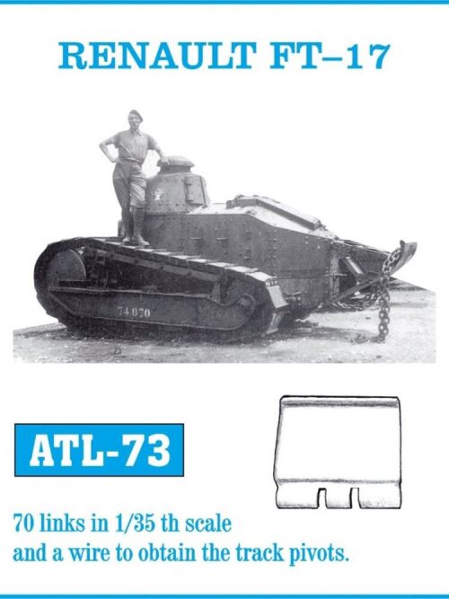 Friulmodel ATL-073 Metallketten für Renault FT-17