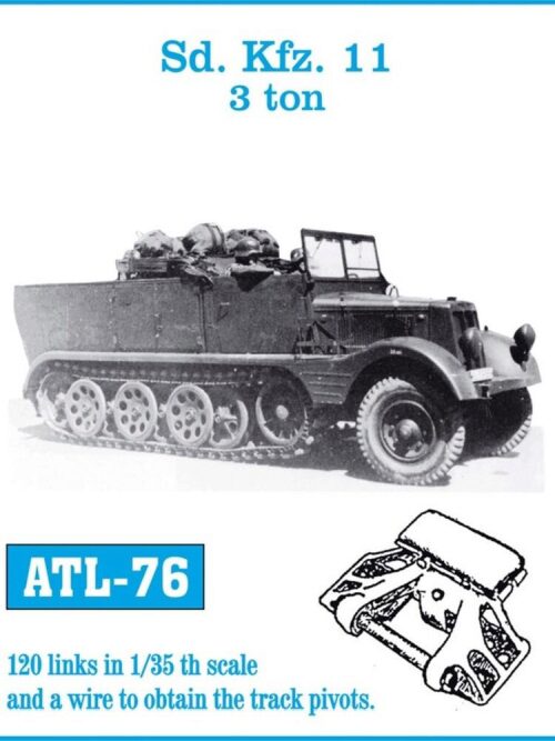 Friulmodel ATL-076 Metallketten für Sd.Kfz 11 3-ton