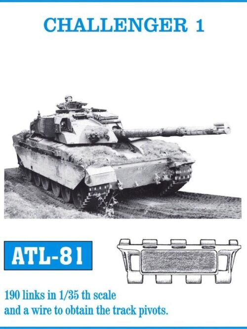 Friulmodel ATL-081 Metallketten für Challenger 1