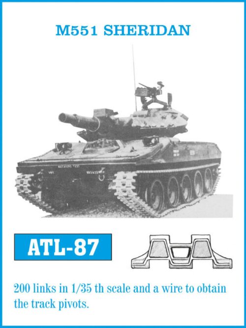 Friulmodel ATL-087 Metallketten für M551 Sheridan