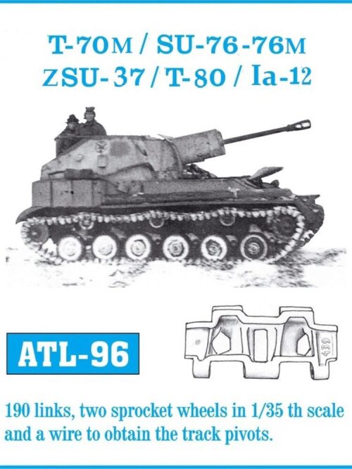 Friulmodel ATL-096 Metallketten für SU-76/T30/T40/T60/T70 K