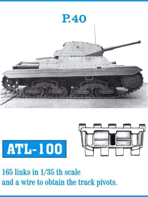 Friulmodel ATL-100 Metallketten für P.40 Einzelkettenglieder